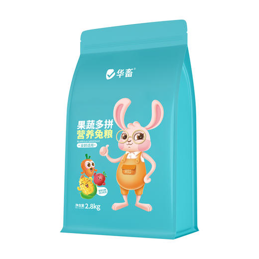 华畜豪华兔粮 宠物兔饲料幼兔成兔食物兔 商品图7