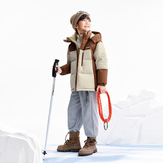 【实体店同款】男童短款羽绒服冬季新款安奈儿童装AB545363 商品图3