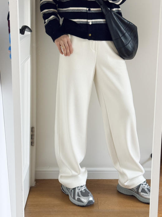 25新-超棒！——垂顺显瘦不易皱 秋冬毛呢羊毛镰刀裤【包邮/三天无理由退换】 商品图14