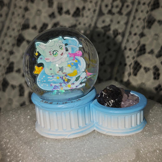 狐狐秘晶星座水晶球盲盒创意晶石装饰摆件-纪念日百货门店同款167447875 商品图1