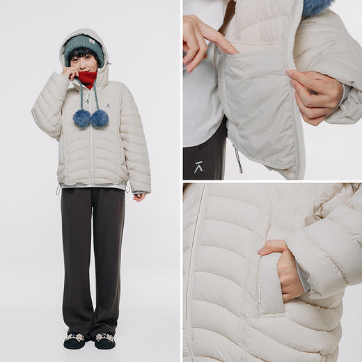 【品牌特惠】ACMEITEM爱棵米连帽羽绒服GAG3110418G/GAG3110549G 商品图1