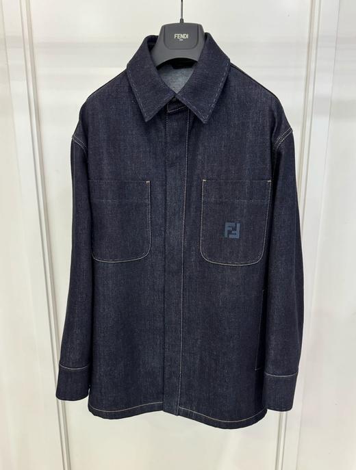 男款logo牛仔外套la011 商品图0