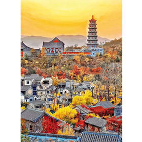 橙黄好景拼图500片益智休闲潮玩拼图-纪念日百货门店同款167895791