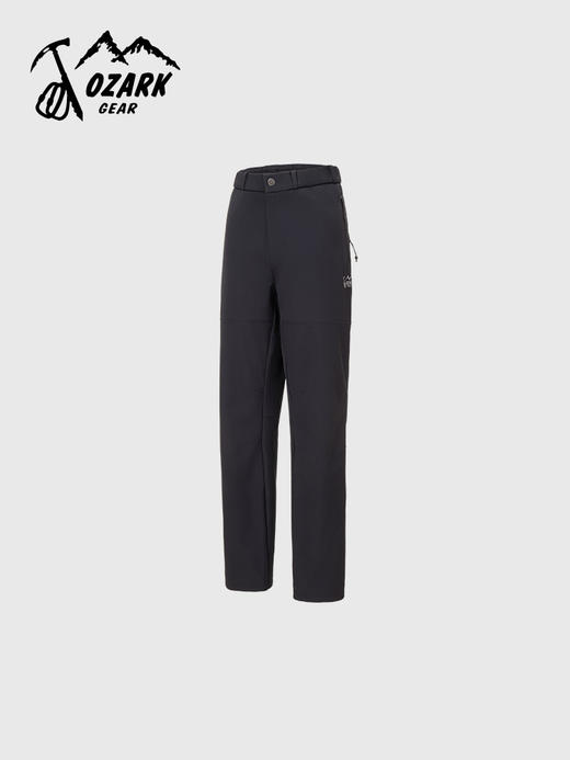 OZARK奥索卡女款微拉绒软壳裤25年秋冬款OAGWT533008 商品图1