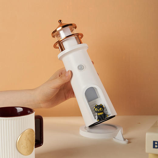 大英博物馆 盖亚·巴斯特系列 萌猫灯塔投影氛围灯 商品图3