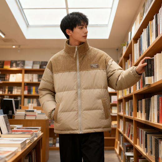 🌈寒潮刺客一夜破防❗这件「抗冻神衣」💪让北方人跪求链接！📣【季末清仓】Schenvega毛巾刺绣棉衣外套DQC5302款 🔥炸裂福利！ 商品图6