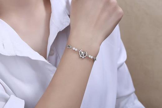 《璀璨》领花S925银锁骨链 目之所及皆是你  惊艳了时光  甜美了回忆 商品图10