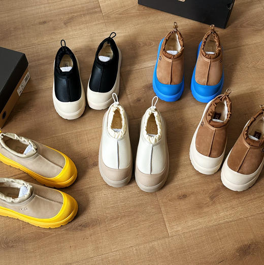 油叽叽 女士加绒低帮塔斯曼雪地靴10.25 商品图1