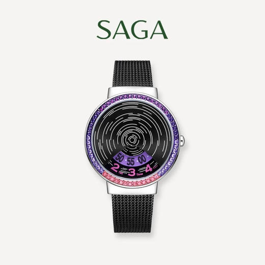 SAGA世家手表女款天问防水品牌正品石英腕表时尚个性高级感腕表 商品图0