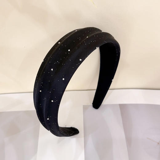 韩系黑色满天星细闪高颅顶发箍-纪念日百货门店同款167295613 商品图2
