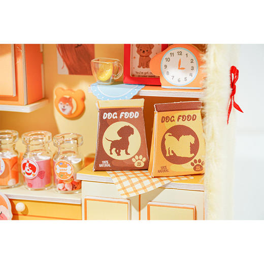 DIY手作毛绒小屋狗狗烘焙屋玩具-纪念日百货门店同款167193676 商品图3