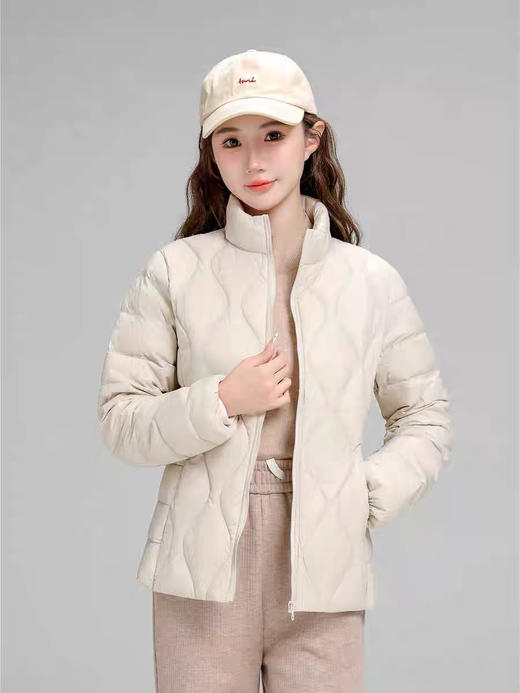 心选丨【秋冬必备】葫芦纹轻型羽绒服合集 连帽/立领/马甲款 90白鸭绒——又蓬又暖又轻盈 商品图4