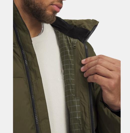 安德玛男子UA Limitless热冬系列700蓬短款鸭绒羽绒夹克1384641-308 商品图7