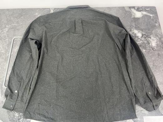 瑕疵HUGO BOSS Performance 男士宽松版按扣拉链口袋商务休闲长袖衬衫 商品图1