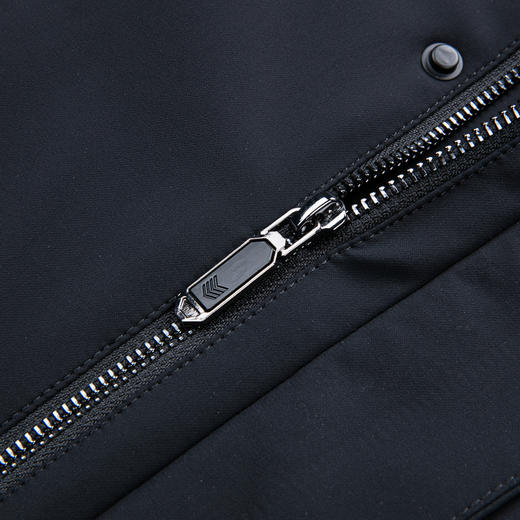 【水貉毛领&兔毛皮内胆】圣得西2025冬季新款男士保暖修身派克服 商品图10