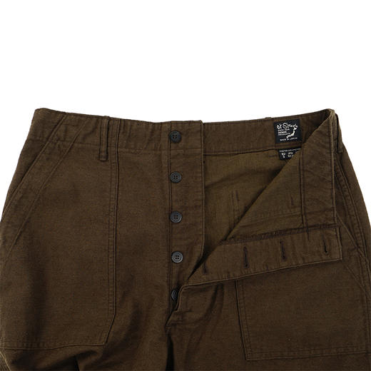 orslow COTTON LINEN MOLESKIN 日本制宽松复古棉麻工装裤 商品图1