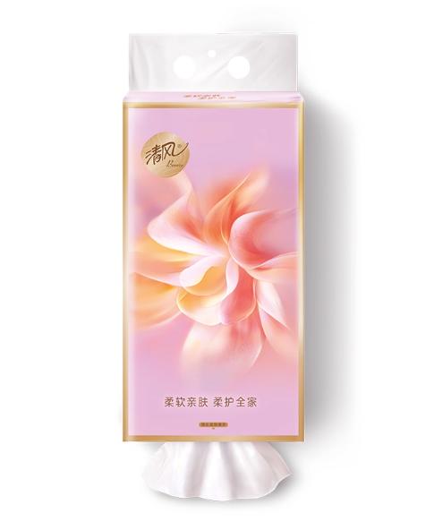 BG35MSX 清风丝柔系列4层350抽/包悬挂式抽纸 (M码)1提 商品图1