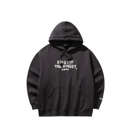 安踏加绒卫衣男女冬季新款加厚套头衫休闲长袖运动上衣172548701N 商品图2