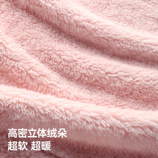 贝肽斯睡衣儿童双面绒2025新款珊瑚绒a类亲子装家居服套装保暖加厚 商品图4