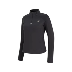 【春上新】【新品】7楼ASICS亚瑟士 女式莱卡跑步长袖T恤2012D394-001吊牌价490