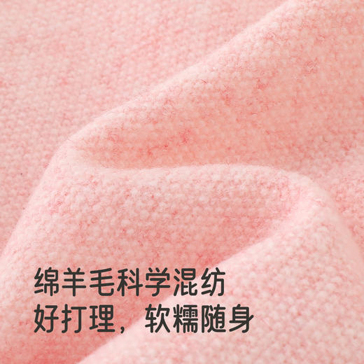 英氏儿童针织外套春秋长袖女童甜美开衫外套休闲外搭中大童毛衣 商品图1