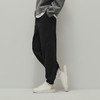 森马休闲裤男纯棉宽松锥形裤做旧2025秋季新款松紧腰长裤基础百搭 商品缩略图2
