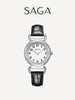 SAGA世家手表女轻奢小众正品经典小圆表石英防水真皮表 商品缩略图0
