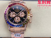 劳力士宇宙计型迪通拿计时系列 EWE迪通拿彩虹糖豆圈 玫金彩虹迪 男士腕表 商品缩略图0
