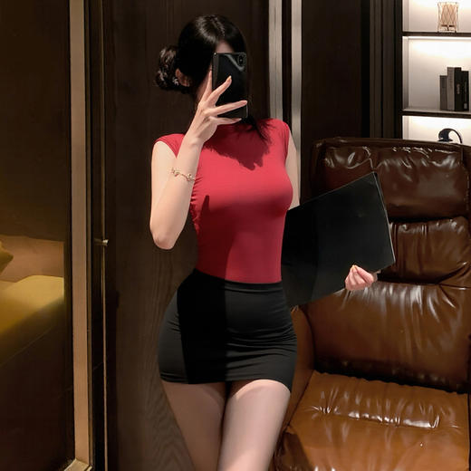 禁欲系OL秘书制服套装6205 商品图3