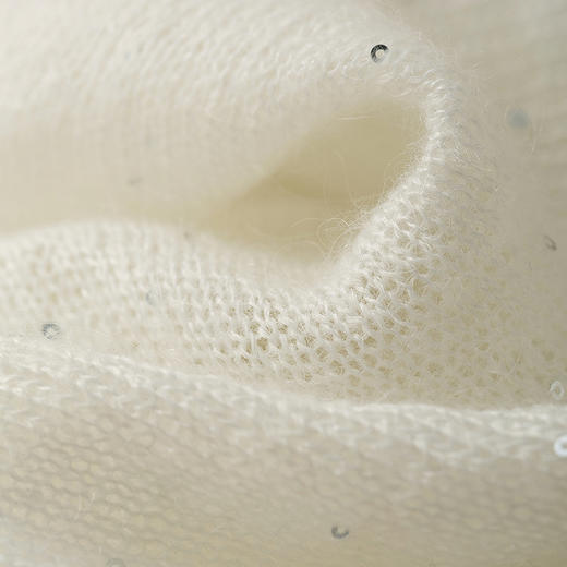 【林栖设计小店】（现货）马海毛毛织上衣新中式复古珠片2026早春新款长袖毛衣女1961045 商品图6