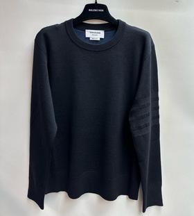 男款条纹针织衫毛衣he022