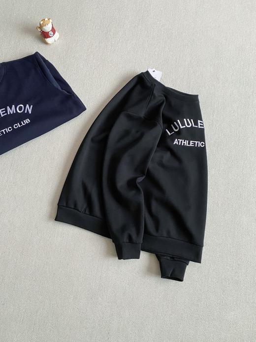 秋冬加绒加厚！ lululemon/露露乐檬 Steady State 学院风男士圆领奥立绒卫衣。 商品图4