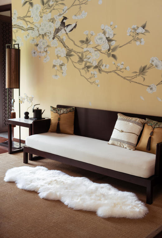 ³【澳洲羔羊皮张】一只羊只能做一张 毛茸茸的撸猫感 可做沙发垫/飘窗垫/车内饰品 XN03-CRMM-BA 商品图5