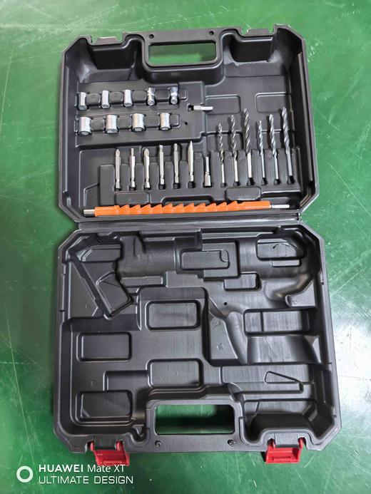 【货号02308】有刷16.8V锂电钻机头【不含电池充电器】套盒包装袋钻头批头套筒软轴 商品图6