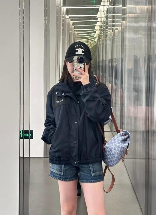 中性款刺绣冲锋衣连帽外套la008 商品图4