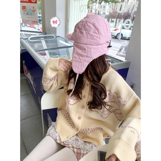 <曾小咸推荐> 现货秒杀！微信超特价！粉色提花毛衣开衫 日常209.99 立减100 秒杀109.99！ 商品图2