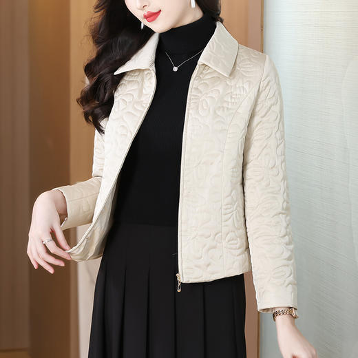 AHM xwf8799通勤休闲短款棉服时尚简约气质外套 商品图2