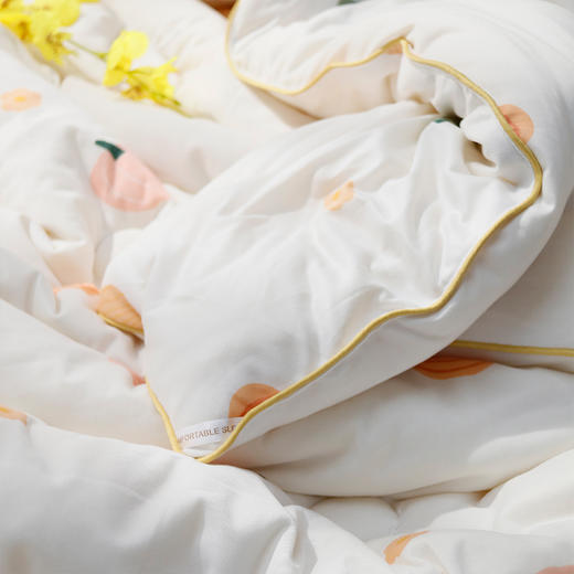 西域楼兰秋冬爆款牛奶系被子  母婴面料舒适亲肤 商品图5