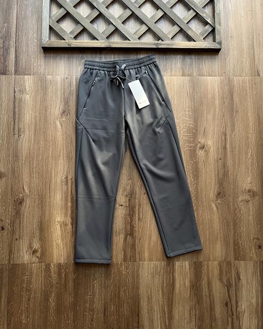 露露LULU经典格双线格尼龙四面弹防风收腿高密奥利绒前侧压褶冲锋裤 商品图2