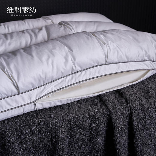 【维科家纺】  慢回弹鹅毛纤维枕/只 商品图2