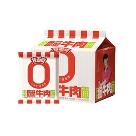 今麦郎131g*5拉面范浓情番茄牛肉五连包