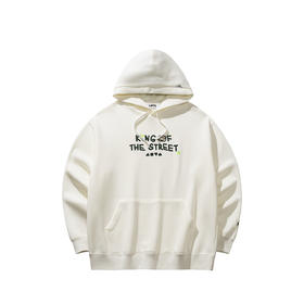 安踏加绒卫衣男女冬季新款加厚套头衫休闲长袖运动上衣172548701N