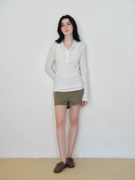 Evistub girls/E-5XCX933/莱赛尔羊毛POLO长袖女秋 商品图3