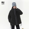 P&X设计师女装2025冬季加厚防风保暖短款羽绒服 825424026 灰色 商品缩略图4