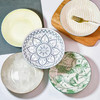 Trees&wind 高颜值家用油画风艺术釉下彩陶瓷餐盘日式斗笠碗陶瓷餐具 商品缩略图2