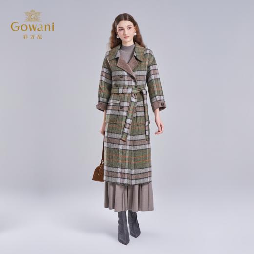 乔万尼新款秋冬韩系大衣中长款毛呢外套EF4A250 商品图3