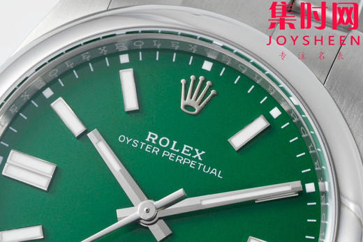 劳力士EWE蚝式恒动型36mm系列 橄榄绿 墨绿盘 3230机 板带 男士腕表 小手腕福音 商品图3