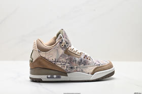 耐克乔丹Air Jordan 3 Retro中帮复古休闲运动篮球鞋lB7408-133男女鞋