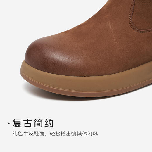 星期六复古擦色姜饼人雪地靴SSD411A256 商品图9