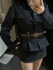 L&V显瘦收腰工装风短款外套（蕾姐上身S） 商品缩略图5